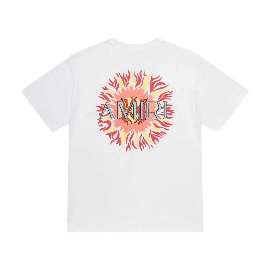 #064 white hip hop t-shirt product image