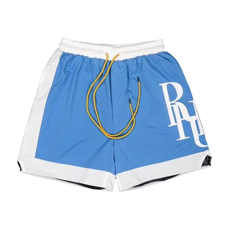 #033 RHUDE shorts 2026 popular beach sets school outfit