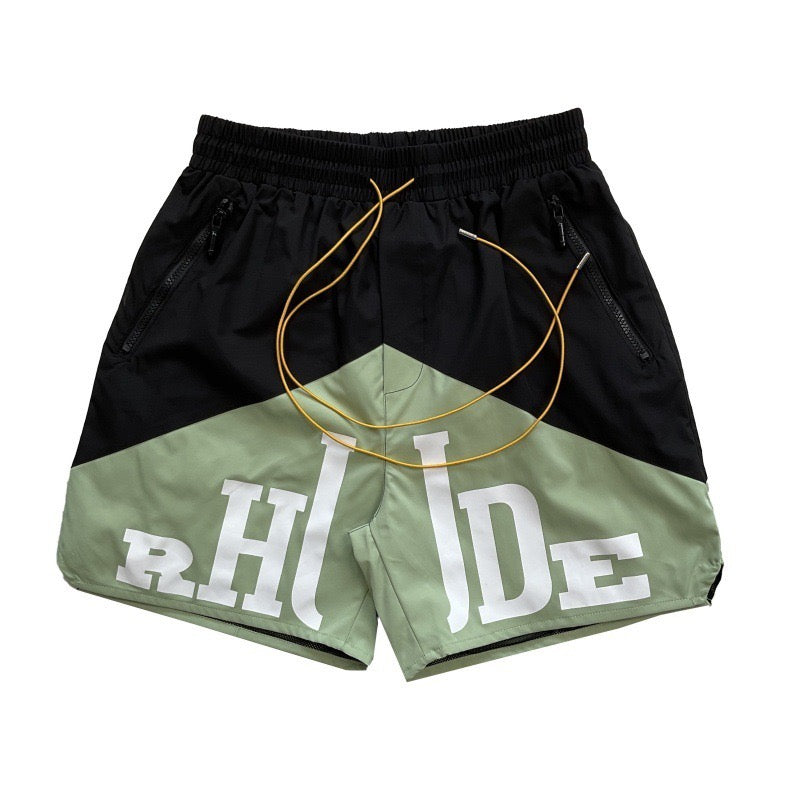 #031 RHUDE shorts 2026 popular beach sets school outfit