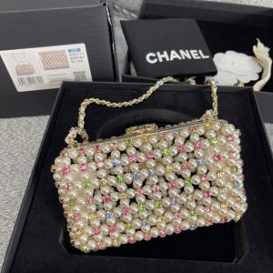 Chanel pearl handbag