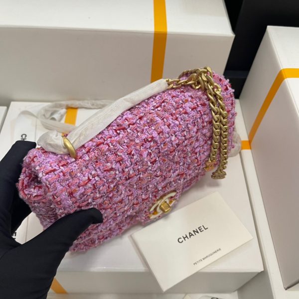 Chanel Tweed Enamel Quilted Mini - 图片 9