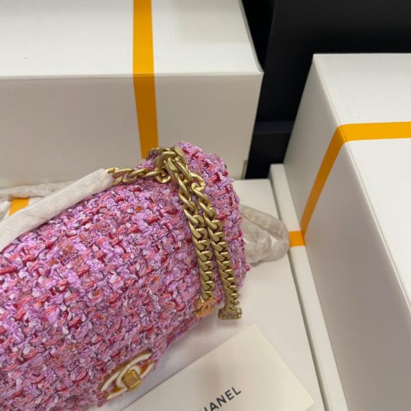 Chanel Tweed Enamel Quilted Mini - 图片 8