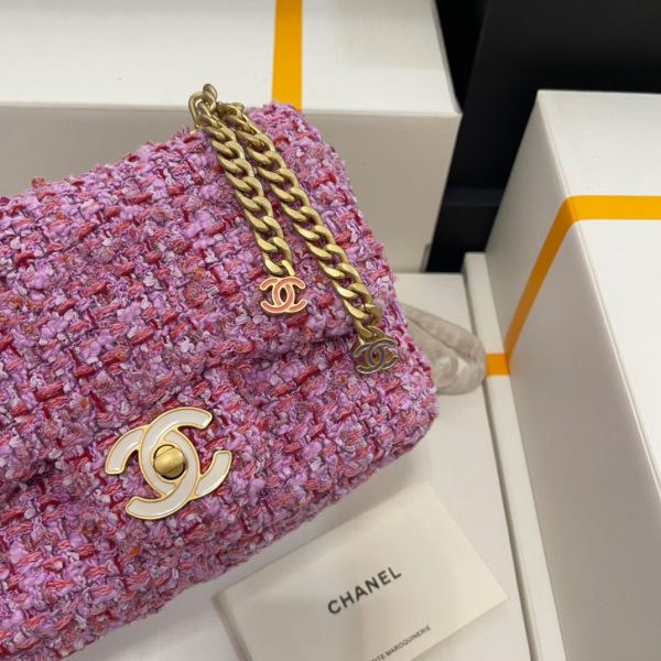Chanel Tweed Enamel Quilted Mini - 图片 7