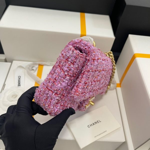 Chanel Tweed Enamel Quilted Mini - 图片 6