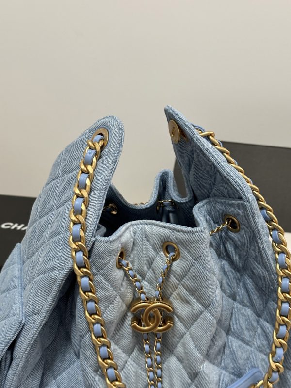 chanel hobo blue - 图片 3