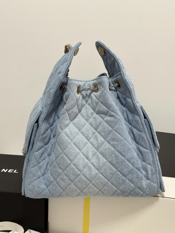 chanel hobo blue - 图片 2