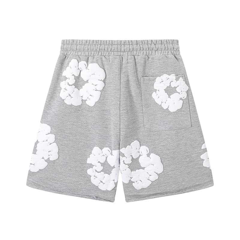 #021 Denim tears brand popular style 100% cotton shorts hiphop outfit