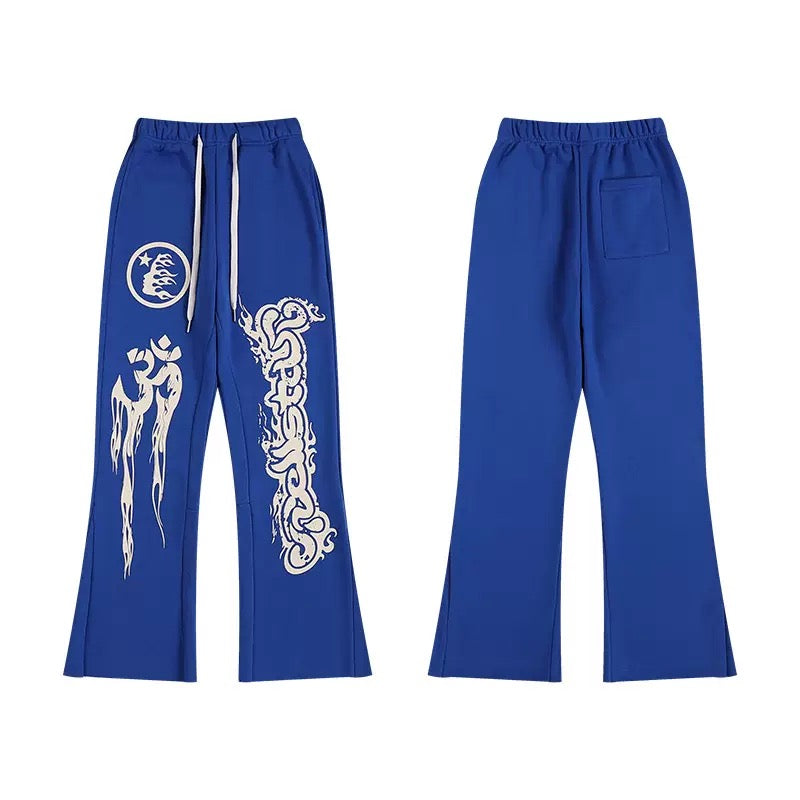 #024 Hellstar brand 2026 new style street fashion different print picture hiphop clothes sets outfit