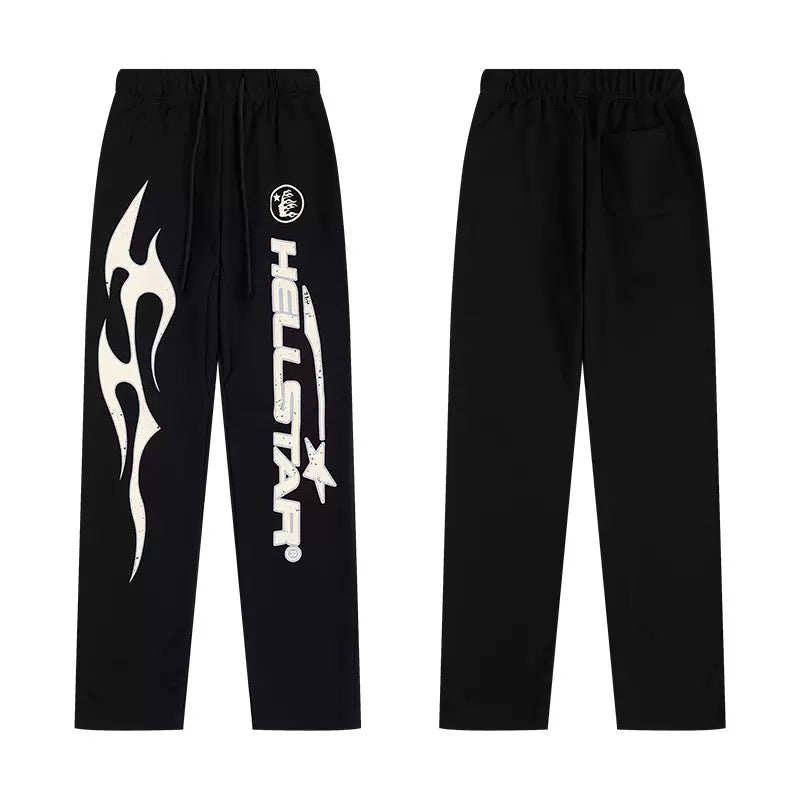 #028 Hellstar brand 2026 new style street fashion hoodies sets hiphop clothes outfit
