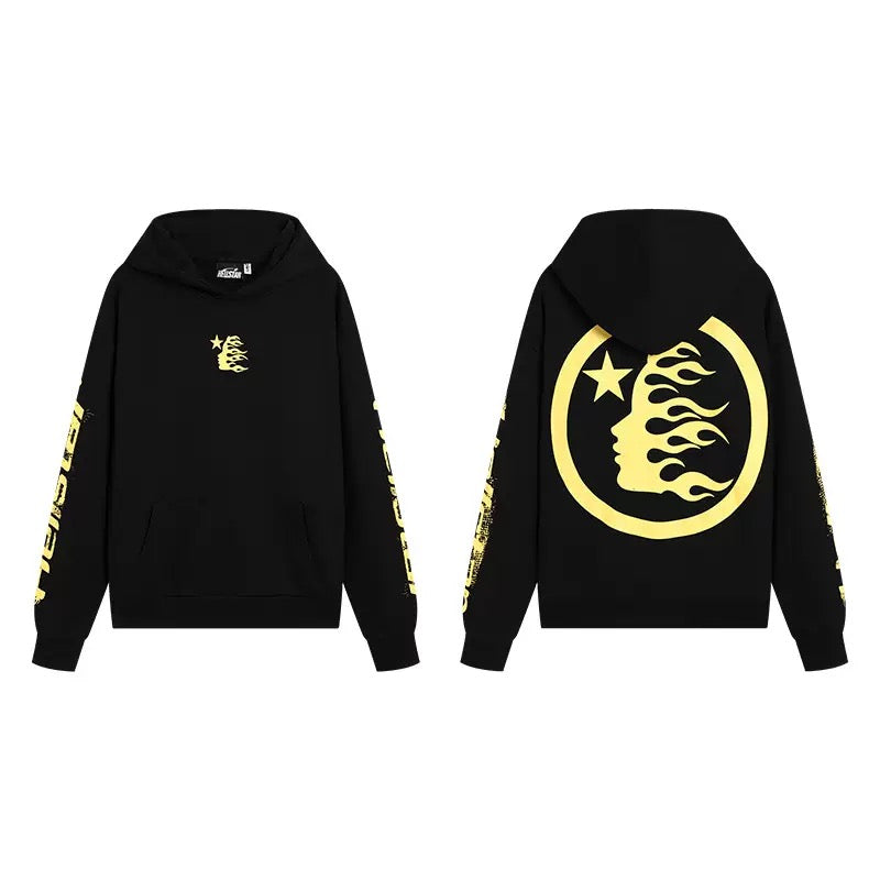 #029 Hellstar brand 2026 new style street fashion hoodies sets hiphop clothes outfit