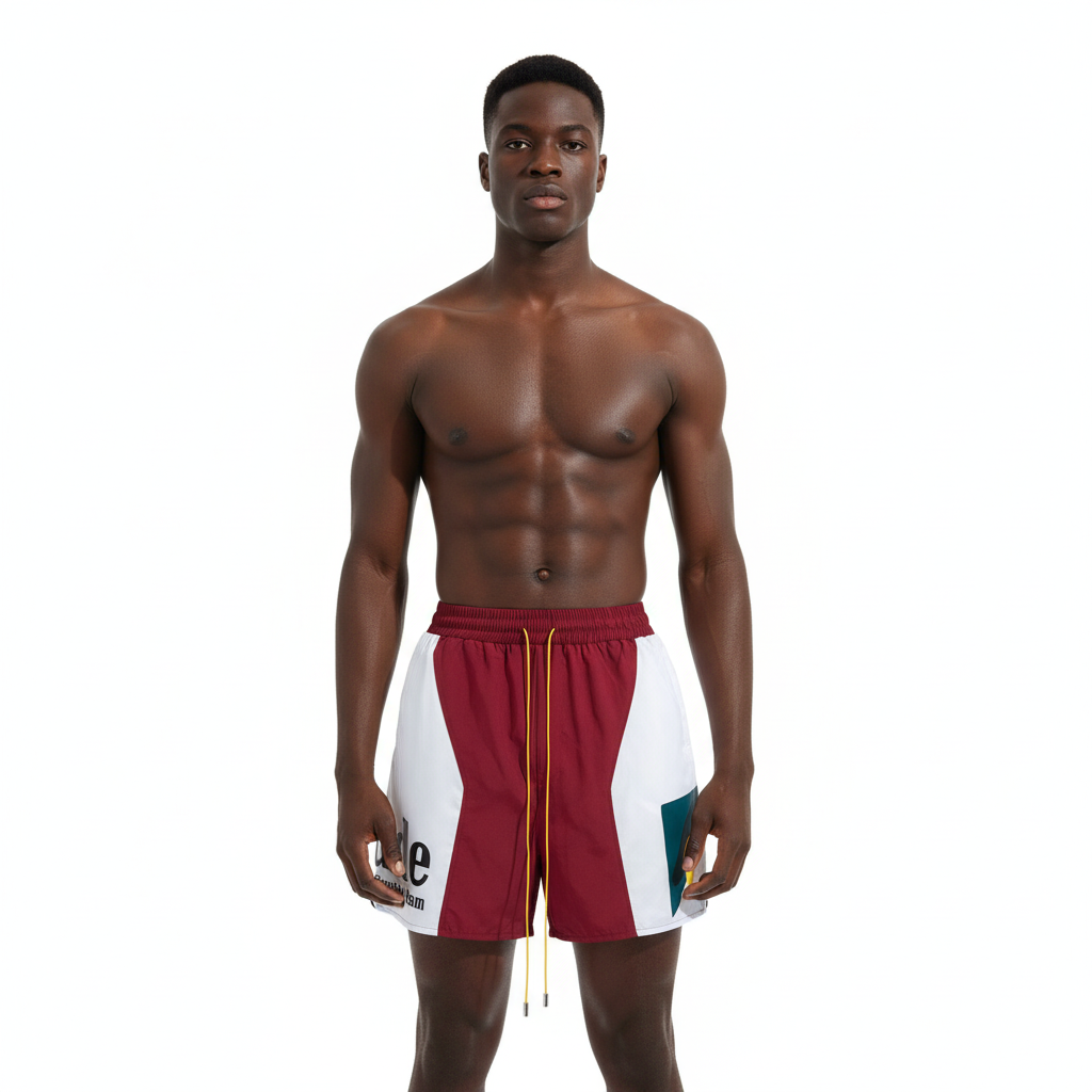 #032 RHUDE shorts 2026 popular beach sets school outfit