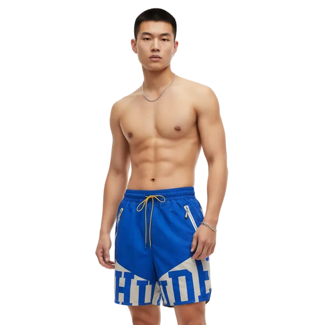#034 RHUDE shorts 2026 popular beach sets school outfit