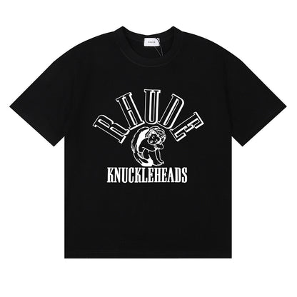 #045 RHUDE shirts 2026 popular fashion street sets school outfit
