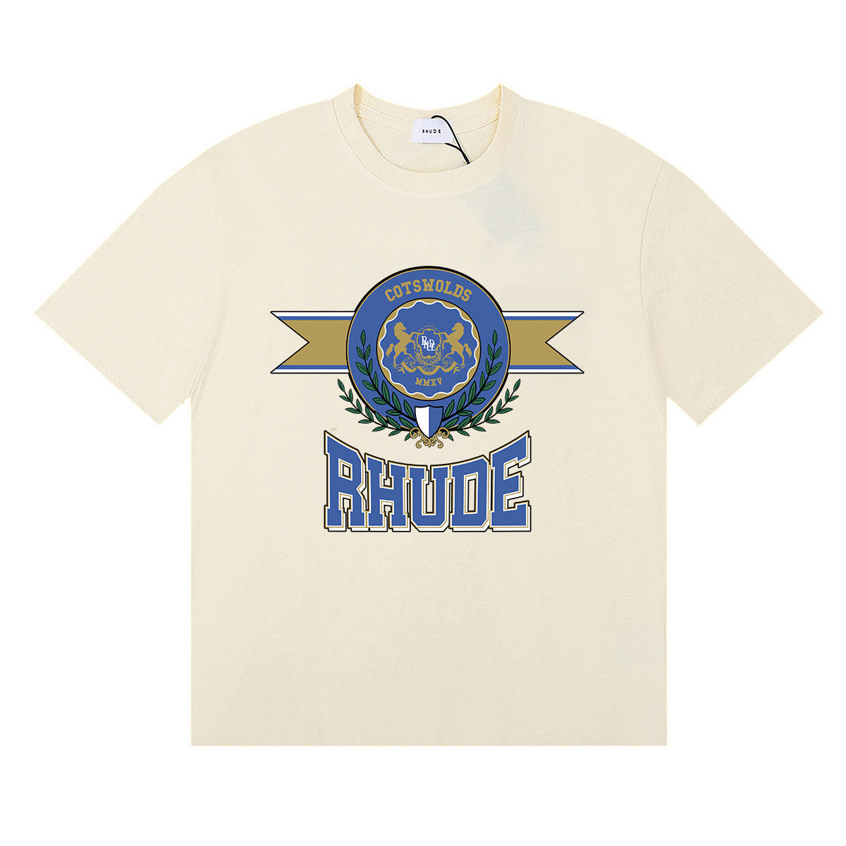 #047 RHUDE shirts 2026 popular fashion street sets school outfit