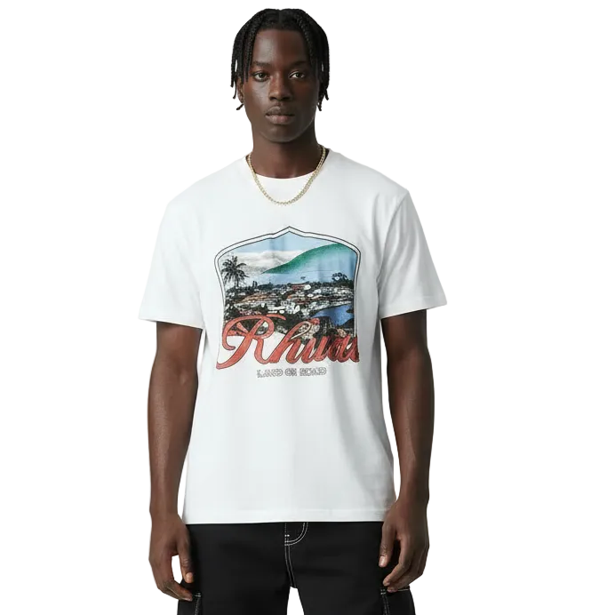 #061 RHUDE shirts 2026 popular fashion street sets school outfit