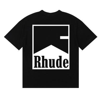 #056 RHUDE shirts 2026 popular fashion street sets school outfit