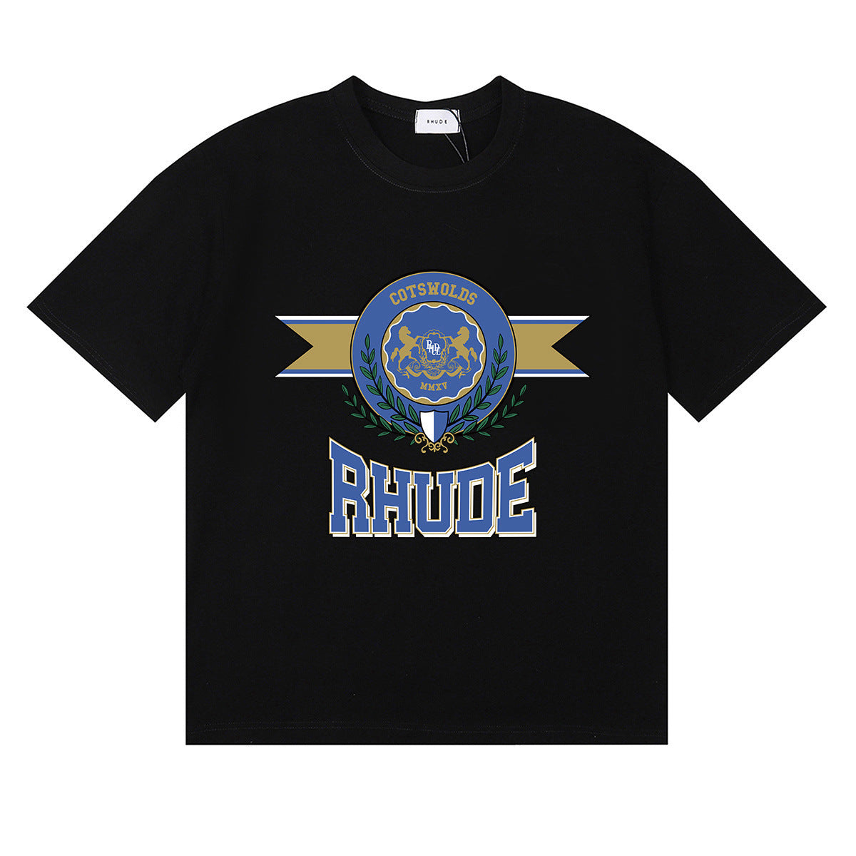 #047 RHUDE shirts 2026 popular fashion street sets school outfit
