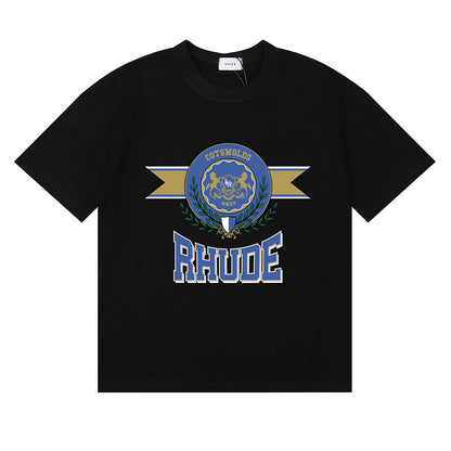 #047 RHUDE shirts 2026 popular fashion street sets school outfit