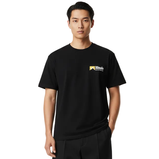 #052 RHUDE shirts 2026 popular fashion street sets school outfit